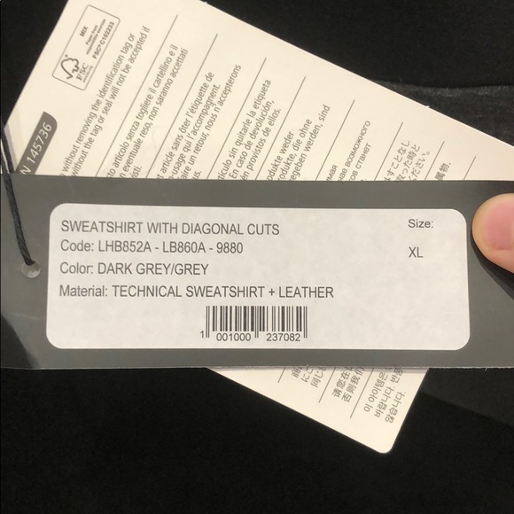 Les hommes sweater 100% authentic never worn - Picture 4 of 4